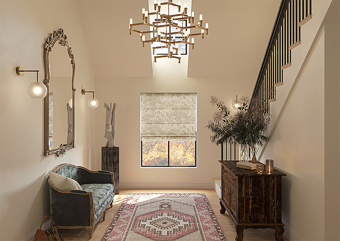 Maui, Hessian - Twist&Fit Roman Blind - Image 8